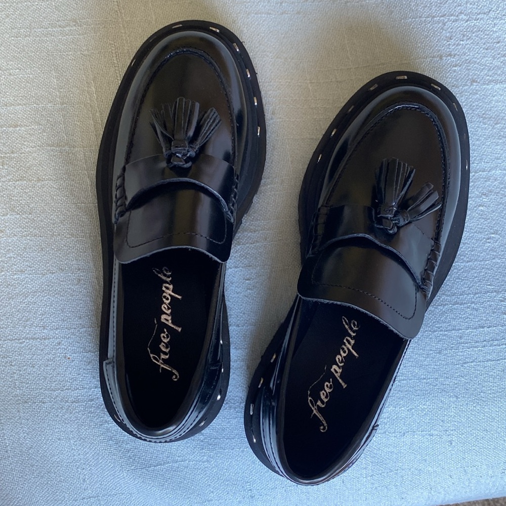 🌼 NWOT Free people Teagan Loafers size 6 - Picture 10 of 10